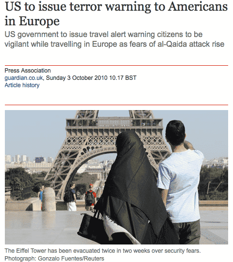 Islam, musulmans, terrorisme : un journal britanique fait l’amalgame