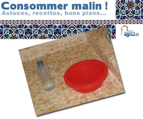 Consommer malin : économiser l&rsquo;eau pendant les petites ablutions