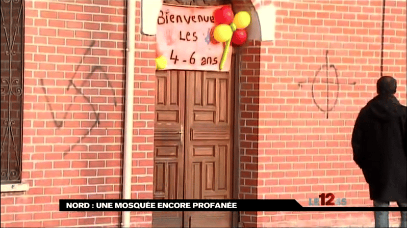 Islamophobie : des tags nazis retrouvés sur la mosquée d’Escaudain