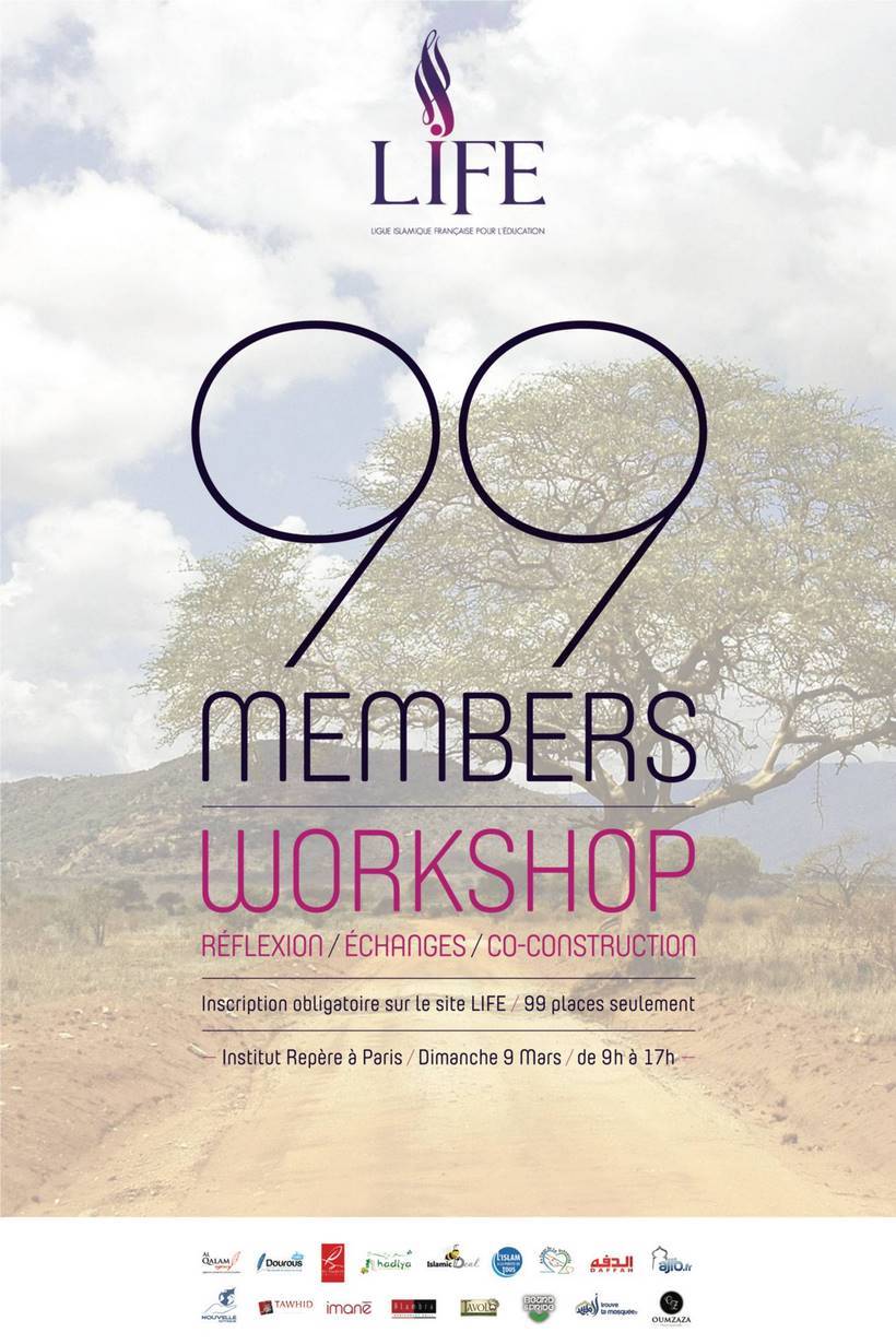 ONG LIFE : « 99 MEMBRES », UN WORKSHOP INÉDIT !