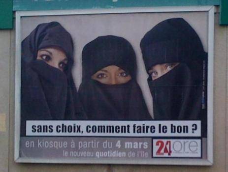 voile integral burqa 24ore