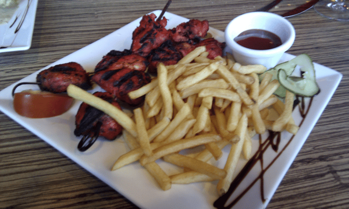 Brochettes indiennes