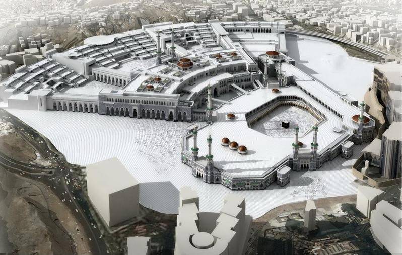 La Mecque : Extension du mataf à l'étude La Mecque : Extension du mataf à l'étude
