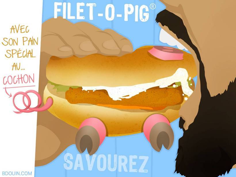 Mc Donalds : du porc dans le pain du Filet-o-Fish