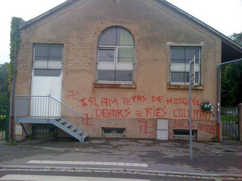 Profanation de la mosquée d'Elsau (Strasbourg)