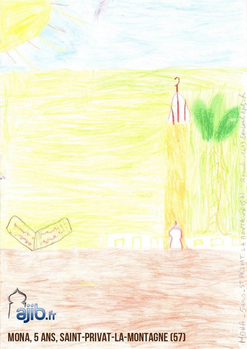 Concours pour les 3-11 ans : "Dessine moi Ramadan