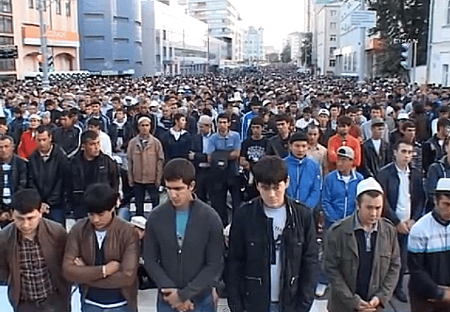 Aid el Fitr à Moscou