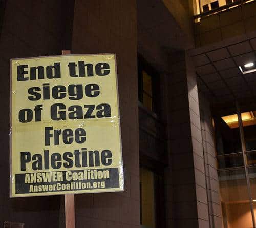 end the siege of Gaza
