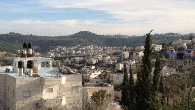 Une vue de la ville d'Abou Ghosh