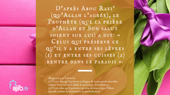 La chasteté en Islam : une véritable manifestation de la foi La chasteté en Islam : une véritable manifestation de la foi