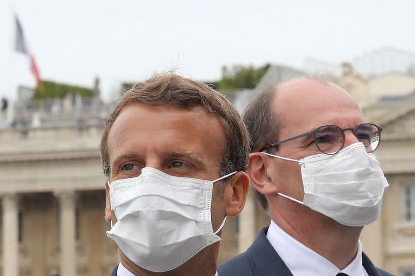 Emmanuel Macron testé positif au Covid-19 Emmanuel Macron testé positif au Covid-19