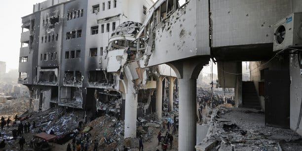 Gaza : l'hôpital Al-Shifa dévasté après le retrait de l'armée.