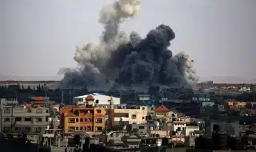 Bombardement à Rafah le 6 mai