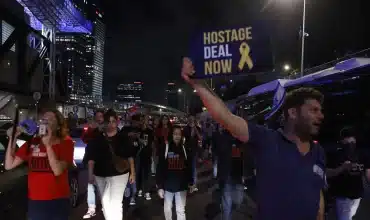Manifestation à Tel-Aviv